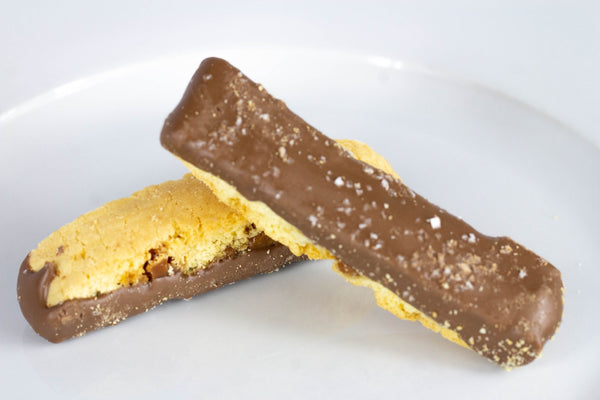 Salted Caramel Biscotti (Regular or Naked!) - Killa Bites