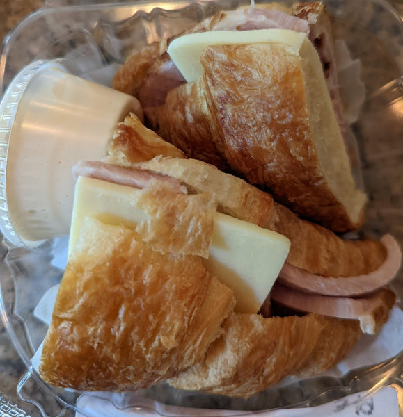 Ham and Swiss Croissant - Killa Bites