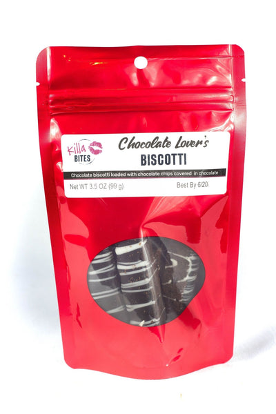 Mini Chococolate Lovers' Biscotti - Killa Bites